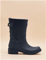 Joules Adjustable Mid Calf Wellies Navy