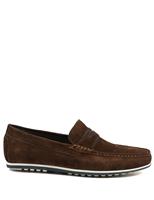 Leather Slip On Moccasins
