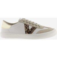 Victoria Olmo Barefoot Efecto Piel & Fastasia Trainers Beige