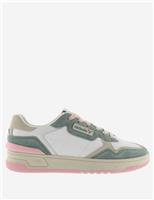 Victoria Leather Chunky Trainers Jade