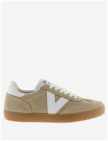 Victoria Suede Cup Sole Trainers Jade