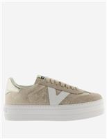 Glitter Platform Trainers