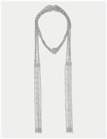 Multi Row Chain Scarf