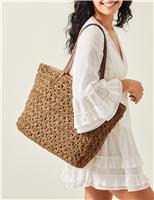 Raffia Beach Bag