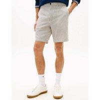 Tommy Hilfiger Regular Fit Striped Chino Shorts Navy Mix