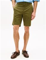 Tommy Hilfiger Regular Fit Chino Shorts Khaki
