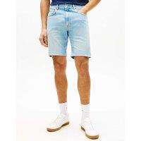 Tommy Hilfiger Regular Fit Denim Shorts Light Blue