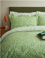 2 Pack Pure Cotton Criss Cross Stem Pillowcases