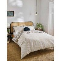 William Morris At Home Set of 2 Pure Cotton Michaelmas Daisy Pillowcases Cream Mix