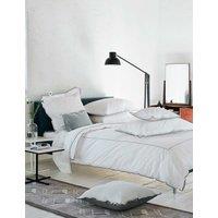 Designers Guild 2 Pack Pure Cotton Astor Pillowcases Grey Mix