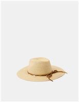 Straw Fedora Hat