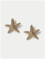 Mini Starfish Stud Earrings