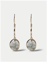 Natural Stone Stick Earrings