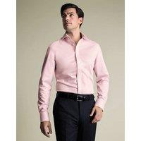Charles Tyrwhitt Slim Fit Non Iron Pure Cotton Shirt Pink