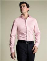 Charles Tyrwhitt Slim Fit Non Iron Pure Cotton Shirt Pink