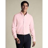 Charles Tyrwhitt Slim Fit Non Iron Pure Cotton Oxford Shirt Light Pink