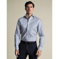 Charles Tyrwhitt Slim Fit Non Iron Pure Cotton Shirt Indigo