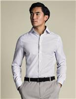 Slim Fit Non Iron Pure Cotton Striped Shirt