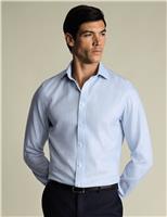 Slim Fit Non Iron Herringbone Shirt