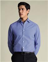 Slim Fit Pure Cotton Non Iron Poplin Shirt