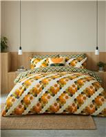 Pure Cotton Retro Flower Bedding Set