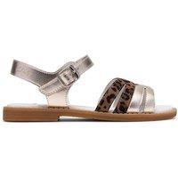 Clarks Luana Leopard Print Sandals (7-9 Small) Multi