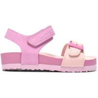 Clarks Bali Heat Pink Combi Sandals (4-6 Small) Pink