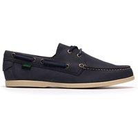 Clarks Nubuck Boat Shoes Navy