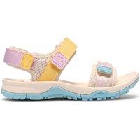 Clarks Wharf Tide White Combi Sandals (7-9 Small) Multi