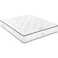 M&S 3500 British Wool Pocket Spring Medium Mattress White