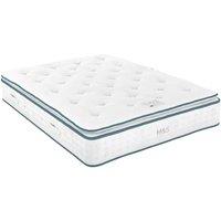 M&S 3500 British Wool Pocket Spring Medium Pillowtop Mattress White