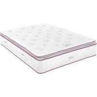M&S 4500 British Wool Pocket Spring Medium Pillowtop Mattress White