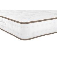 M&S 1000 British Wool Pocket Spring Medium Firm Mattress White