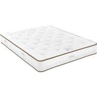 M&S 1000 British Wool Pocket Spring Medium Firm Mattress White