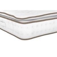 M&S 1000 British Wool Pocket Spring Medium Firm Pillowtop Mattress White