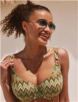 Freya Arizona Wave Printed Wired Bikini Top (D-HH) Multi