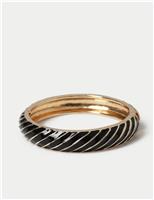 Enamel Stripe Bangle