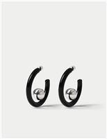 Sphere Hoop Earrings