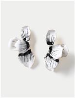 Statement Flower Stud Earrings
