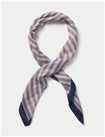 Blue Stripe Scarf