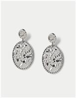 Textured Drop Earrings