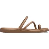 Crocs Miami Flat Toe Loop Sandals Brown