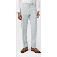 Ted Baker Slim Fit Linen Rich Suit Trousers Light Blue