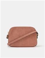 Double Zip Cross Body Bag