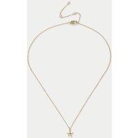 M&S 14ct Gold Plated Starfish Necklace Gold