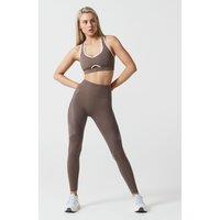 Lilybod Clare Firm Support Non Wired Sports Bra Brown
