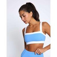 Lilybod Sara Colour Block Sports Bra Light Blue