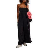 FP Movement Hot Shot Cotton Rich Jumpsuit Black