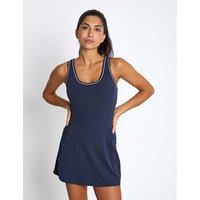 Lilybod Bonnie Scoop Neck Mini Sports Dress Navy
