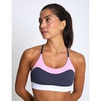 Lilybod No Limit Medium Support Sports Bra Beige Mix